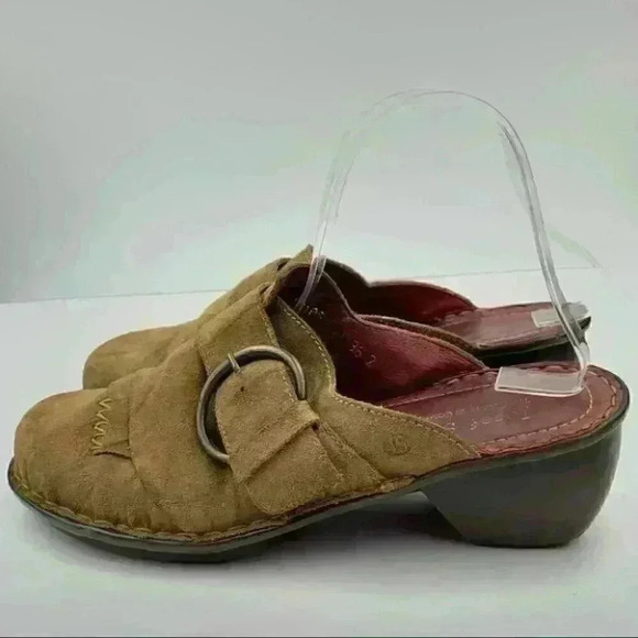 Josef Seibel flats 41 10-10.5 brown suede mules - Picture 7 of 14